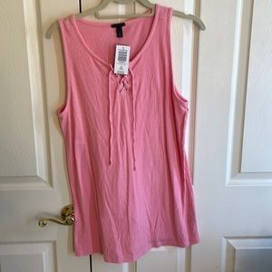 Torrid Pink tank top size 2x (18-20) new with tags